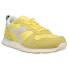 Diadora Camaro Icona Lace Up Womens Yellow Sneakers Casual Shoes 177583-C9059