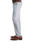 J.M. Men's 4 Way Stretch Slim Fit Flat Front Dress Pant