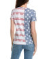 Sol Angeles Stars & Stripes T-Shirt Women's White Xs