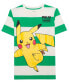 Big Boys Pikachu Graphic Print T-Shirt