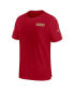 Men's Scarlet San Francisco 49ers 2024 Sideline Coach UV Performance T-Shirt