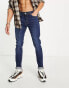 DTT skinny fit jeans in dark blue