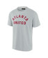 Men's Gray Atlanta United FC Oversized Logo T-shirt