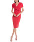 Badgley Mischka Sheath Dress Women's Red 6