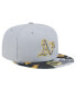 Men's Gray Oakland Athletics Active Team Camo 59FIFTY Fitted Hat