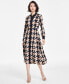 Women's Printed A-Line Shirtdress