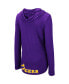 Women's Purple LSU Tigers My Lover Lightweight Hooded Long Sleeve T-shirt