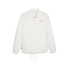 Puma X Ptc Coach SnapButton Up Jacket Mens White Casual Athletic Outerwear 62229