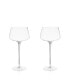 Raye Angled Amaro Spritz Crystal Glasses, Set of 2, 16 Oz