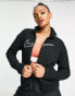 Nike Running Swoosh Run fleece jacket in black