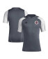 Men's Gray New England Revolution 2024 AEROREADY Training Jersey