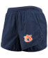 Women's Navy Auburn Tigers Fly By Run 2.0 Performance Shorts