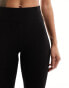 New Look kick flare legging in black