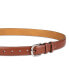 Men's Feather-Edge Double Loop Dress Belt, Created for Macy's