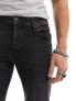 Jack & Jones mike tapered jeans in washed black