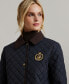 Women's Collared Quilted Coat