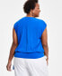 Plus Size Side-Tie Surplice Top, Created for Macy's