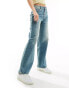 Good For Nothing wide leg jeans in vintage blue