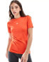 adidas Performance Techfit Training t-shirt in red