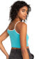 Juniors' Cotton High-Low Cropped Muscle Tank Top