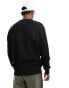 Jack & Jones oversize sweatshirt in black with print