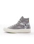 Converse Pride Chuck 70 Hi trainers in silver