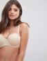 Pour Moi Definitions strapless bra in oatmeal