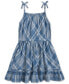 Toddler & Little Girls Plaid Cotton Madras Dress