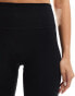 The Couture Club emblem soft touch yoga pants in black