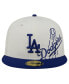 Men's Cream/Royal Los Angeles Dodgers Lonestar 59FIFTY Fitted Hat