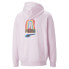 Puma Downtown Pride We Are Everywhere Hoodie Mens Pink Casual Outerwear 53831162