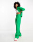 Object straight leg trouser co-ord in bright green