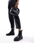 AllSaints Hetty rubber boots in black