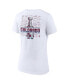 Women's White Colorado Avalanche 2022 Stanley Cup Champions Signature Roster V-Neck T-shirt