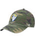 Men's Camo Los Angeles Rams Woodland Clean Up Adjustable Hat