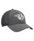 Men's Charcoal Nashville Predators Authentic Pro Home Ice Trucker Adjustable Hat