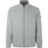 HACKETT Marl Wvn Quilt full zip sweatshirt