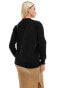 Mamalicious maternity split front jumper with nursing functionality in black