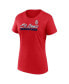 Women's Red/Navy St. Louis Cardinals Risk Combo Pack T-Shirt