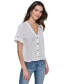 Women's Embellished Short-Sleeve Top