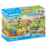 PLAYMOBIL Idyllic Vegetable Garden With Grandparents Construction Game