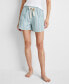 Women's Striped Poplin Boxer Sleep Shorts XS-3X, Created for Macy's