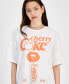 Juniors' Cherry Coke Graphic T-Shirt