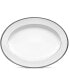 Regina Platinum Oval Platter, 16"