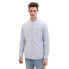 TOM TAILOR Striped Cotton Linen long sleeve shirt