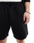 Weekday jersey shorts in Black