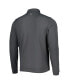 Men's Gray LSU Tigers Perth Performance Quarter-Zip Top