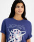 Juniors' NASA Graphic T-Shirt