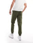 New Look cargo trouser in dark khaki