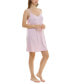 Women's Pointelle-Knit Sleeveless Sleepshirt